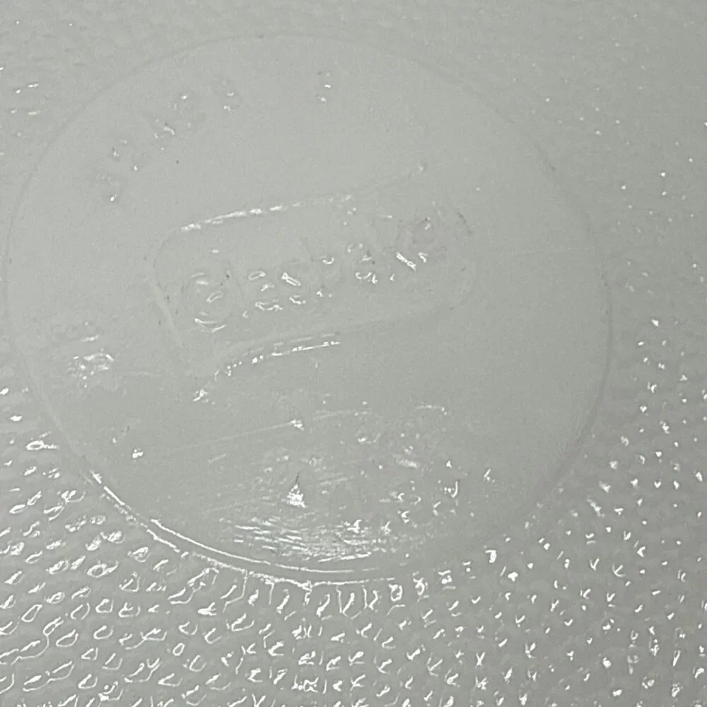 Vintage Glasbake White Milk Glass Loaf Pan Baking Dish 8 Inch Square Vegetables